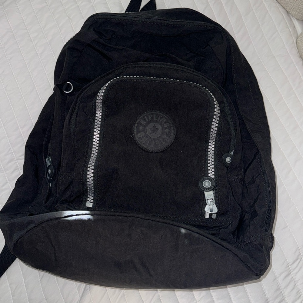 Black Kipling back pack lots of storage